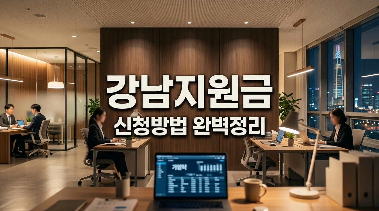 강남3구 민생지원금 신청방법과 고소득자 제외 기준 총정리