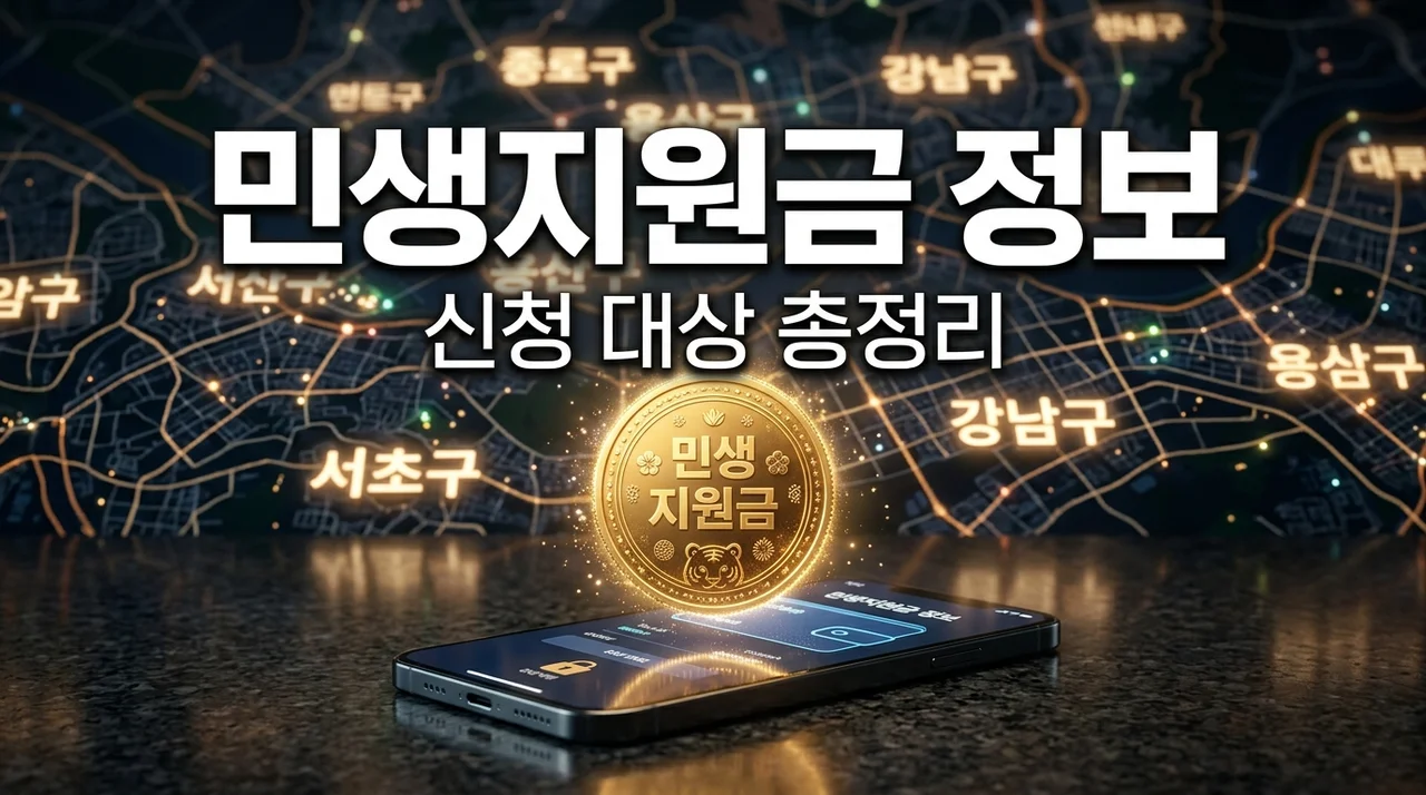 마포·서대문·은평 민생지원금 신청 대상 및 고유가 지원금 혜택