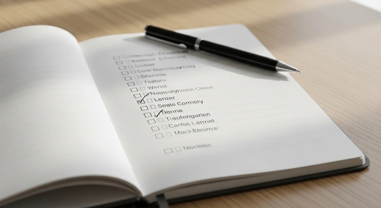 지원을 준비하기 위한 필수 체크리스트