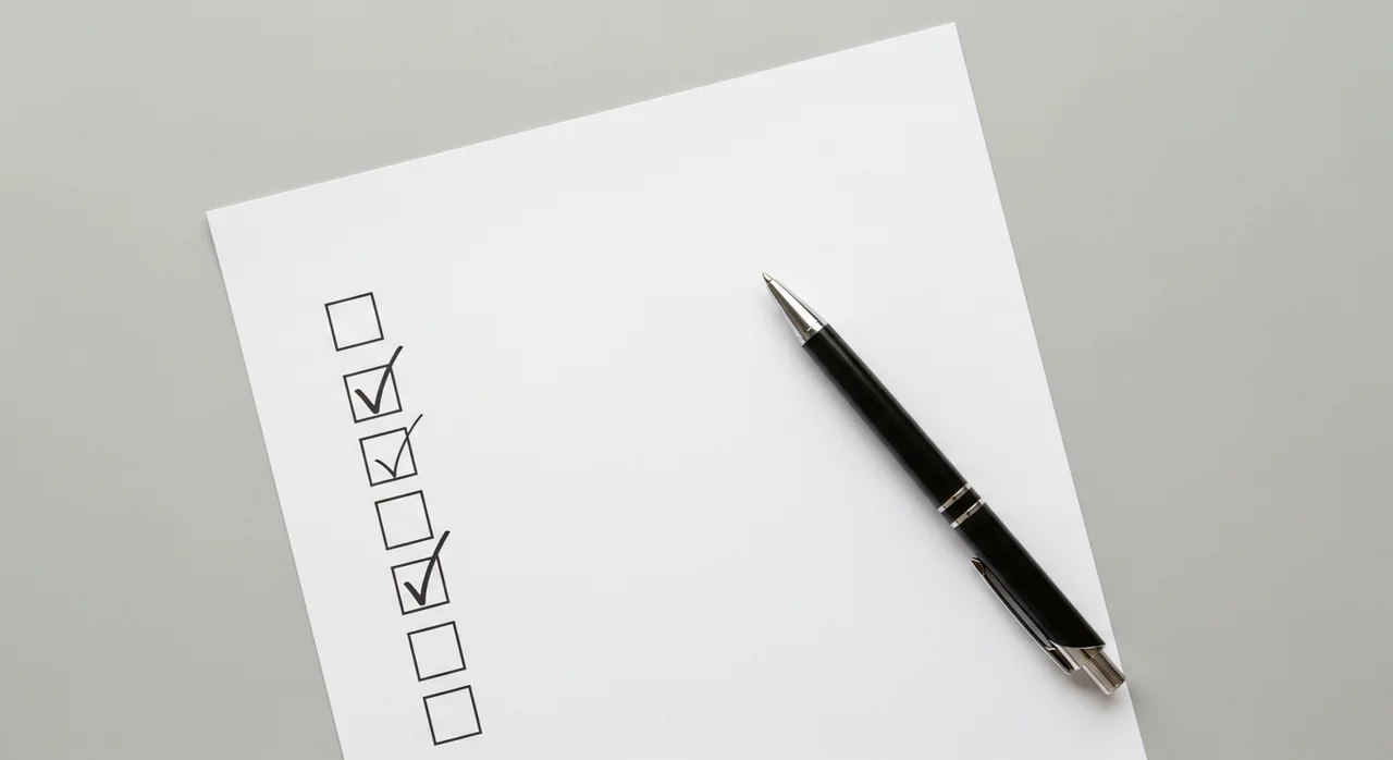 필수 준비물 체크리스트