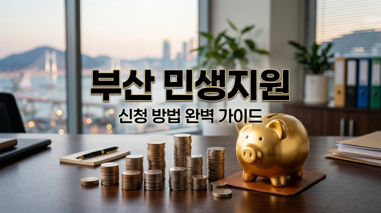 부산 서부권 민생지원금 신청방법 및 지급 대상 기준 완벽 정리