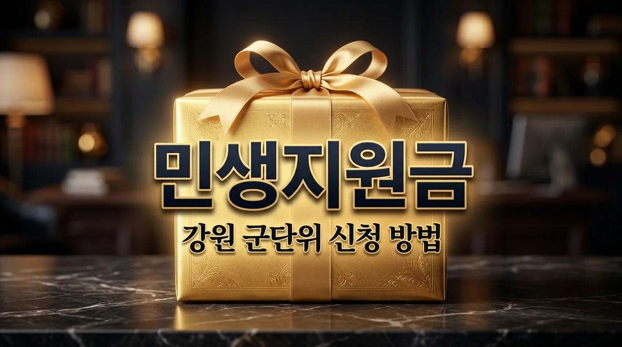 강원 군단위 민생지원금 신청 방법 및 대상 총정리 (2026년 기준)