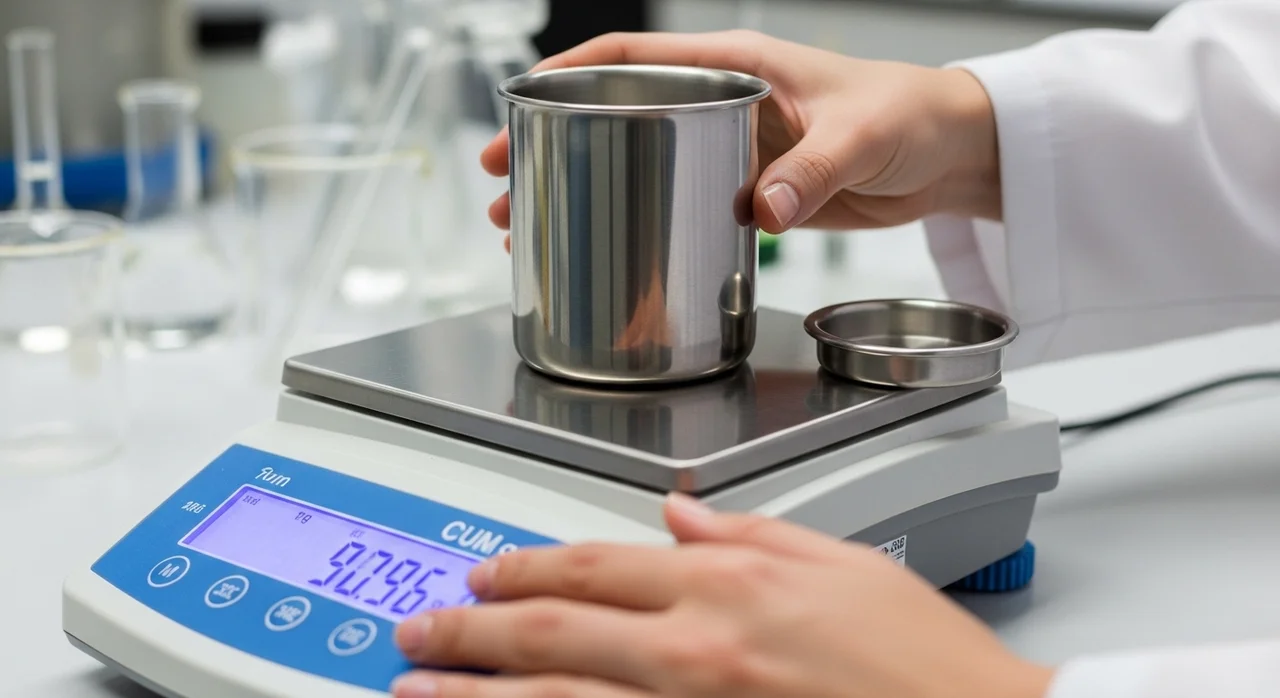 밀도컵을 이용한 비중 측정의 기초