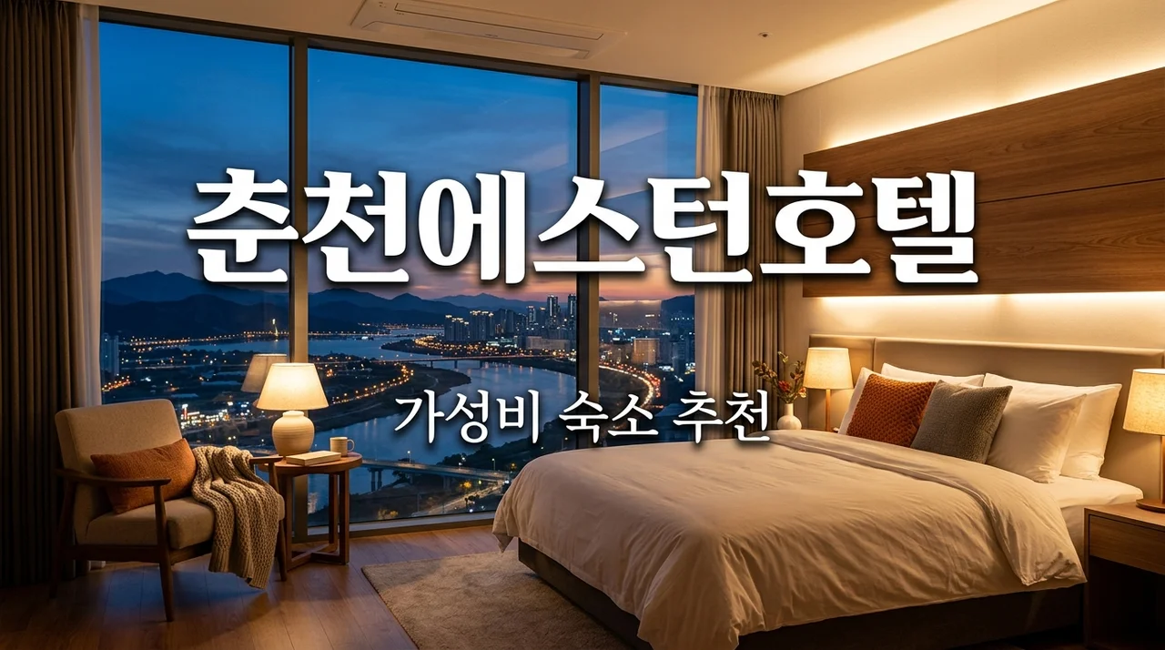 춘천에스턴호텔 숙박 후기: 레고랜드 근처 가성비 최고의 선택