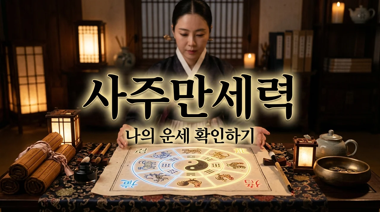 사주만세력 보는법: 나만의 운세 흐름 완벽하게 파악하기