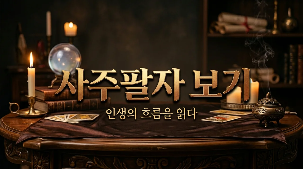 사주팔자보기, 내 운의 흐름을 읽고 삶을 지혜롭게 준비하는 법