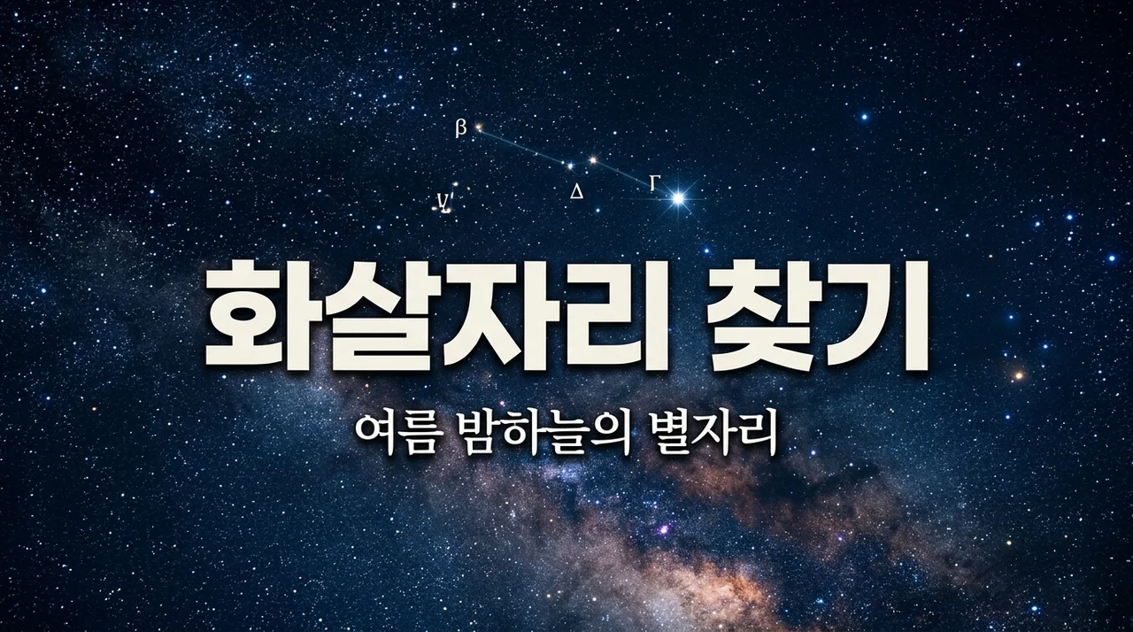 화살자리 관측 가이드: 여름철 밤하늘의 작은 보석 찾기