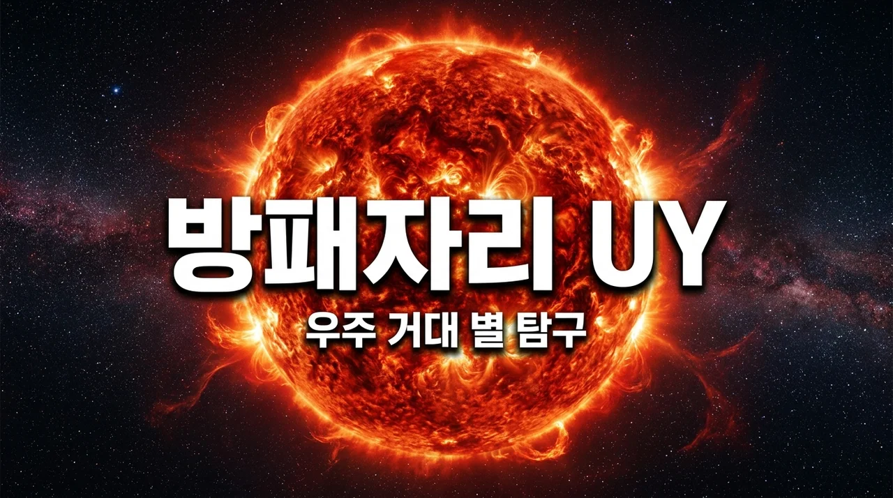 방패자리 UY: 태양계를 집어삼킬 듯한 거대 별의 정체