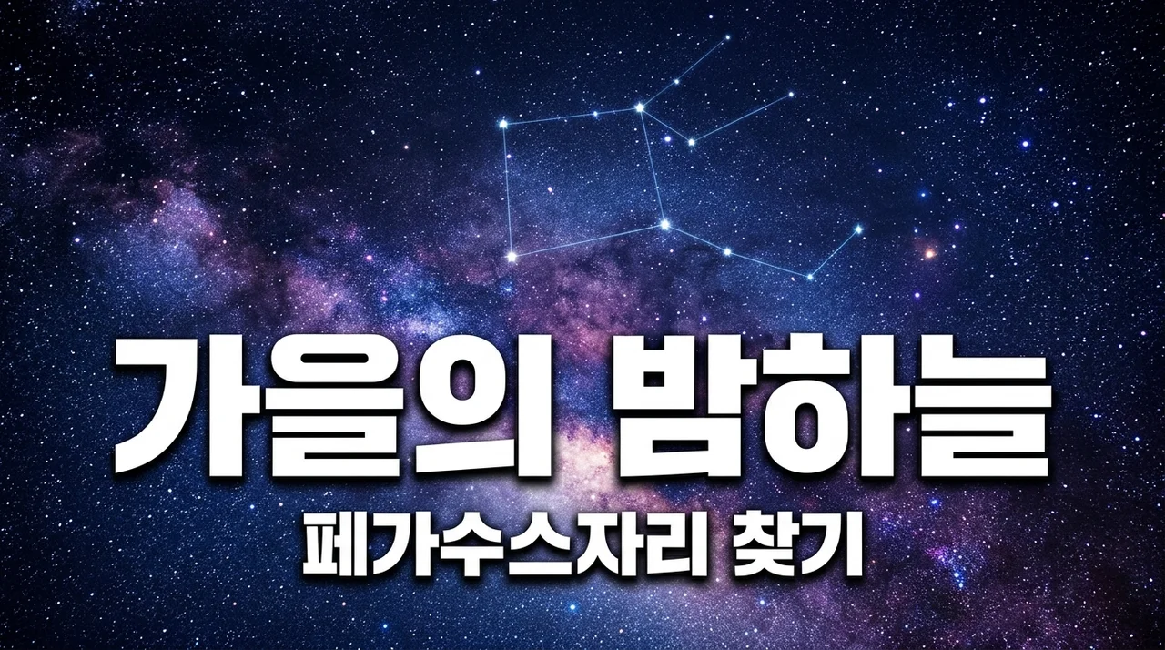 페가수스자리 가을의 대사각형, 밤하늘을 찾는 가장 쉬운 방법