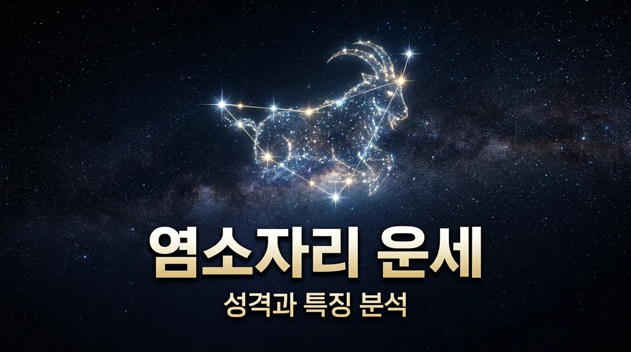 염소자리 성격과 운세, 당신이 몰랐던 3가지 특징