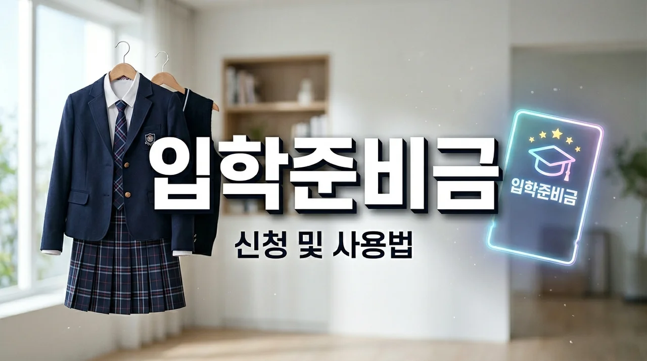 2026년 입학준비금 30만원 신청 방법 및 교복 구입처 완벽 정리