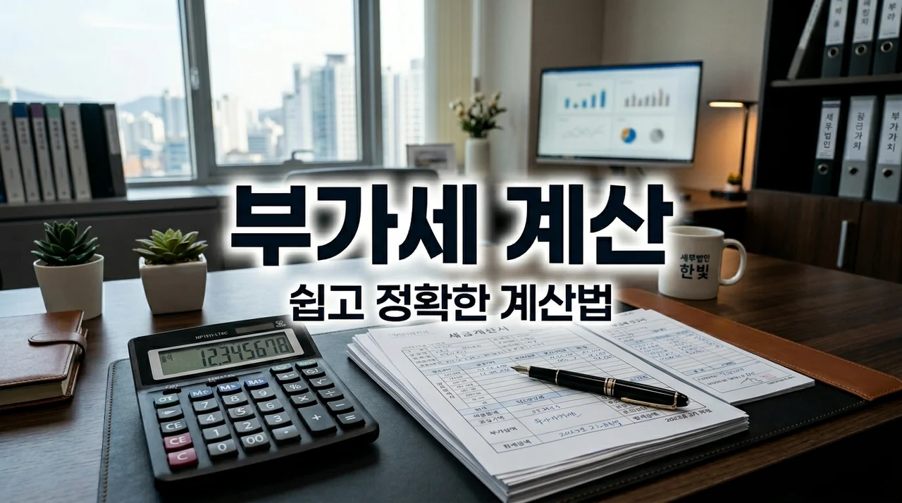 부가세계산기 활용법, 정확한 계산으로 세금 실수 줄이기