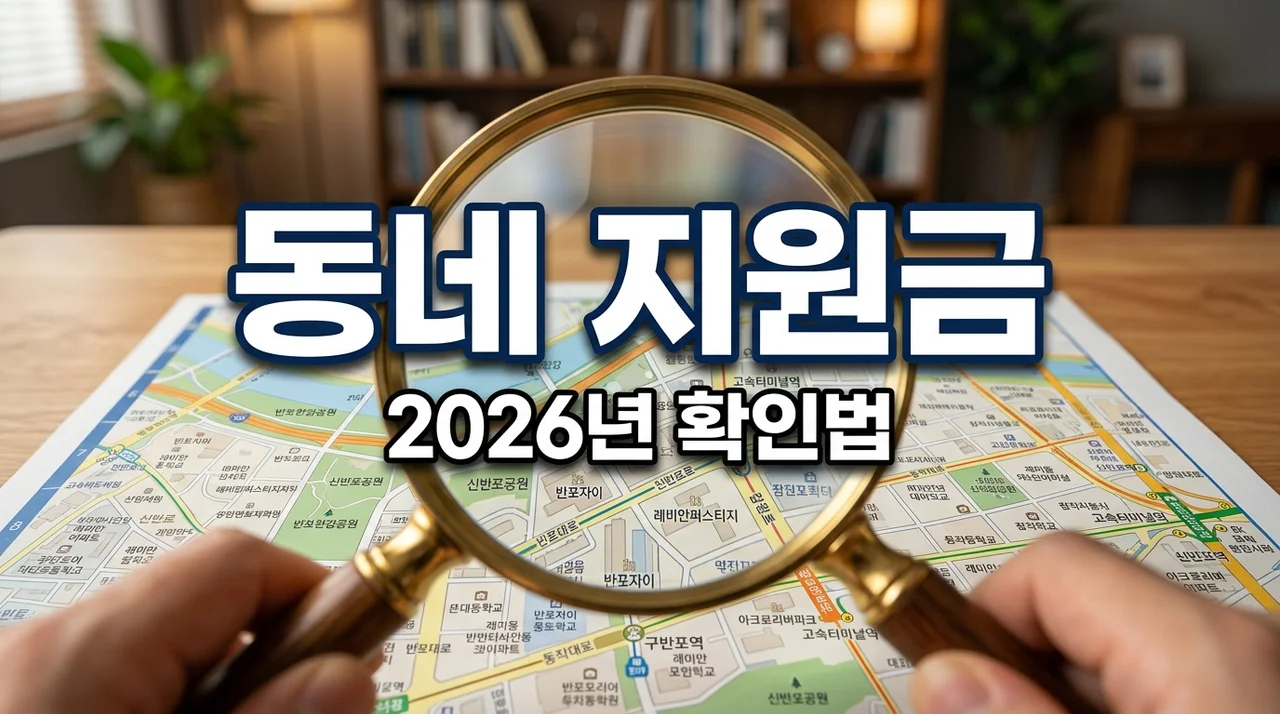 우리 동네만 주는 교육 지원금? 2026년 지역별 특화 바우처 검색법