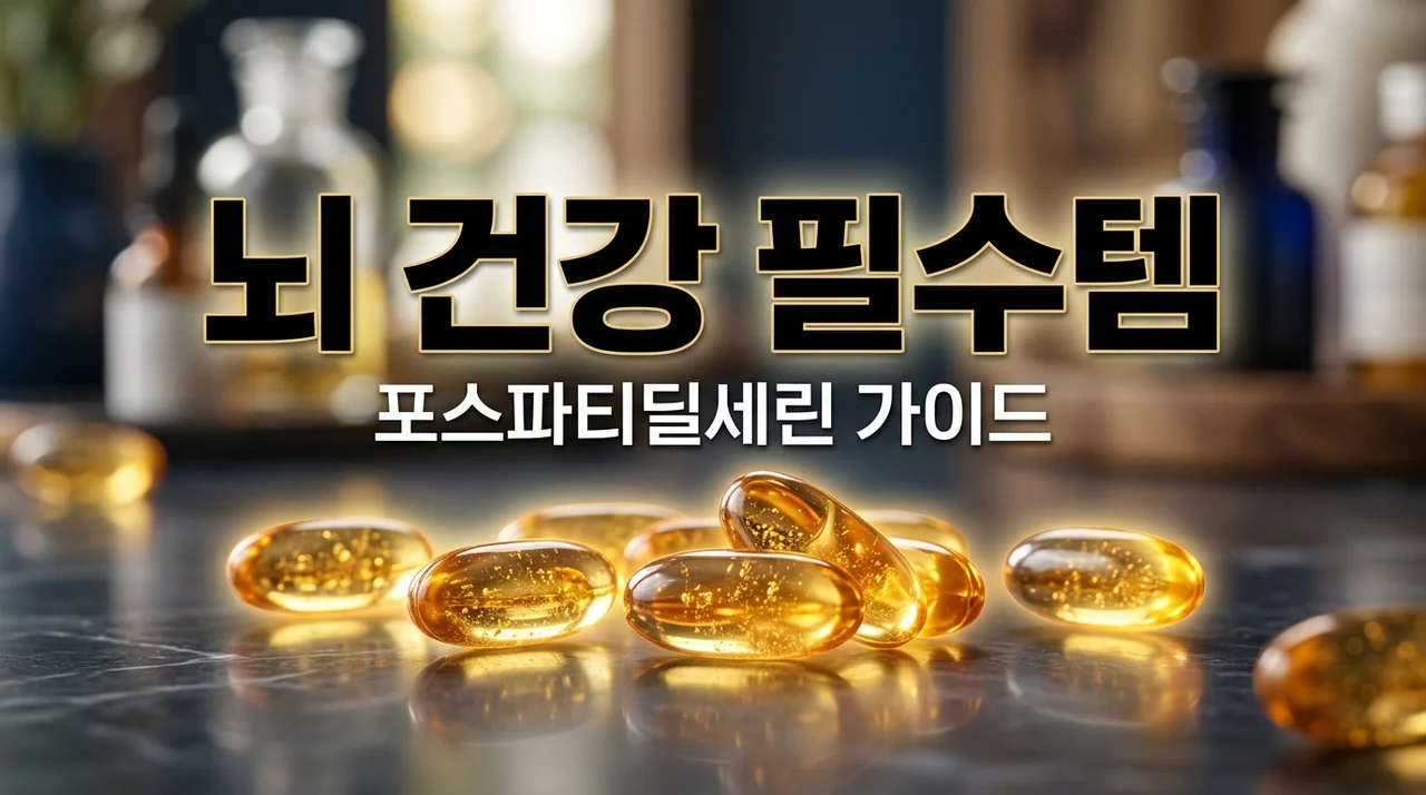 2026년형 뇌 영양제 '포스파티딜세린' 치매 예방과 복용량 가이드