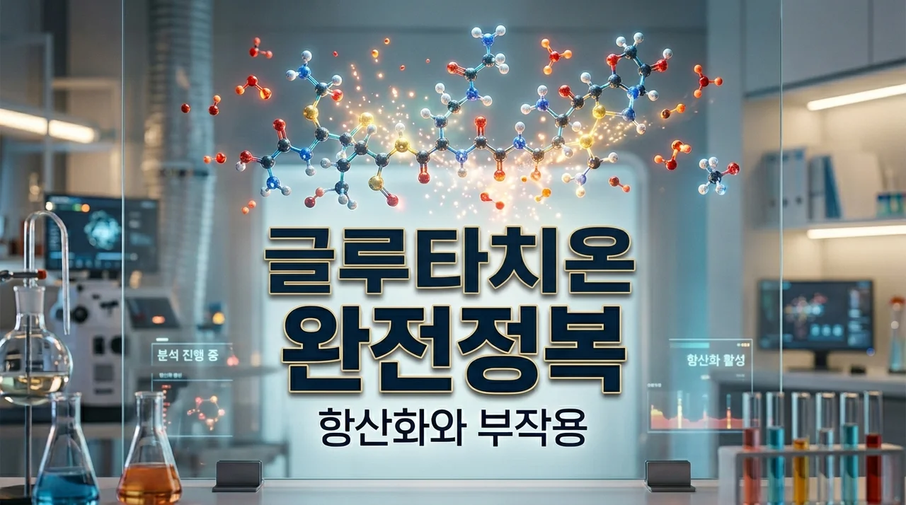 글루타치온 항산화 효능과 장기 복용 부작용 주의사항 총정리