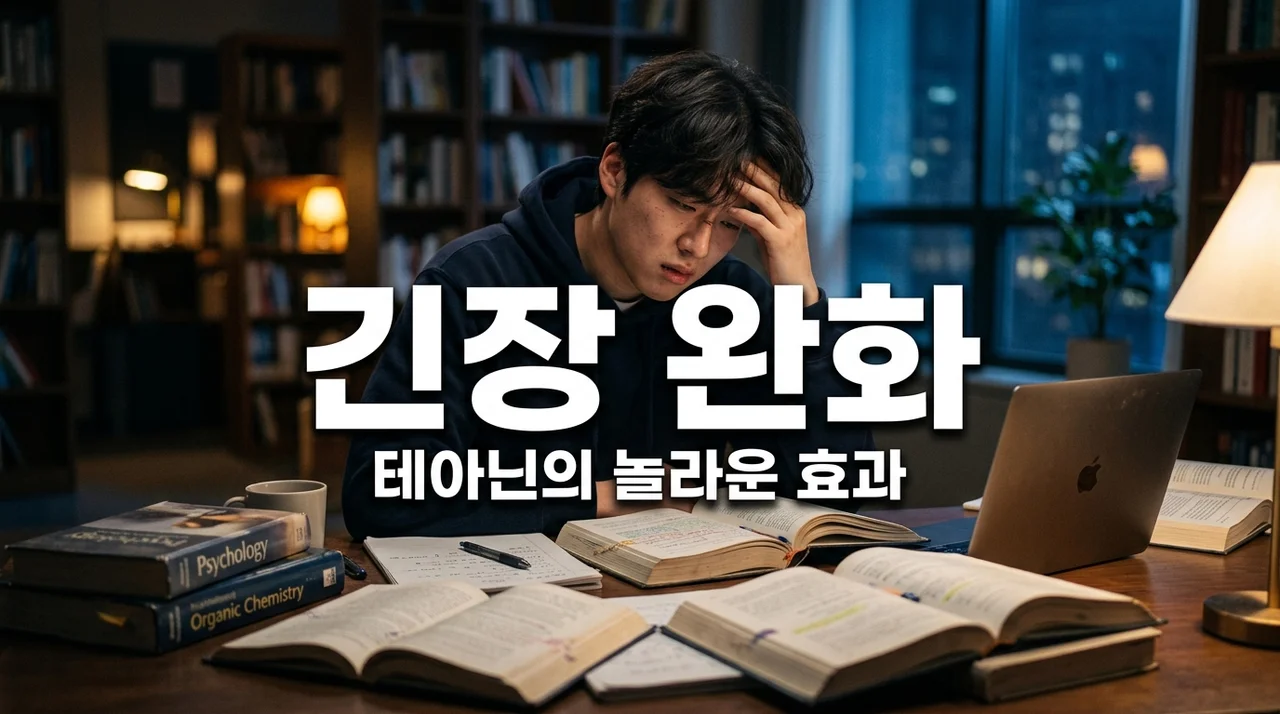 2026년 취업 준비 스트레스, 테아닌으로 긴장 완화하기