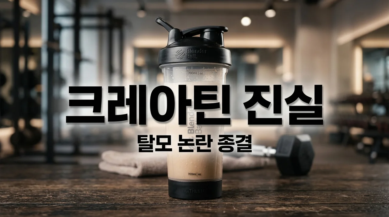 2026년형 헬스 보충제 '크레아틴' 근력 향상과 탈모 논란 종결