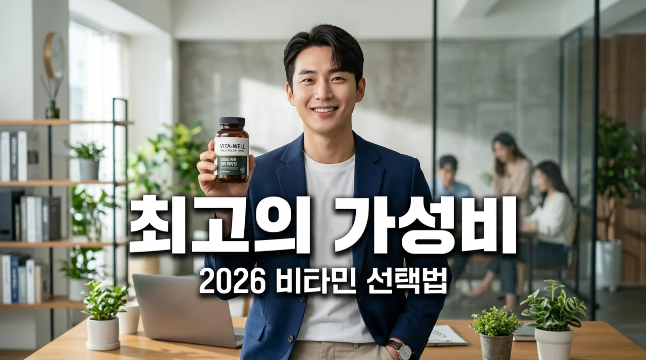 2026년 사회초년생 가성비 멀티비타민 선택 가이드: 실패 없는 고르는 법