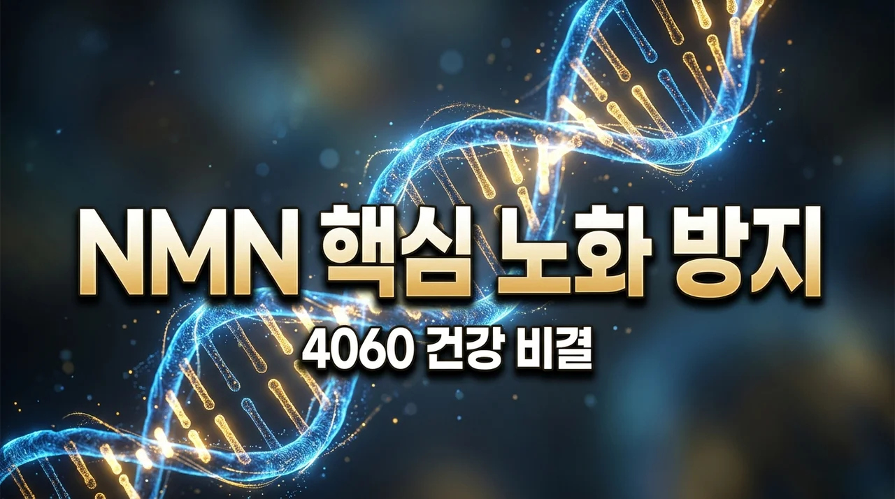 4060 필독: 2026년 노화 방지의 핵심 NMN과 NAD+ 완벽 가이드