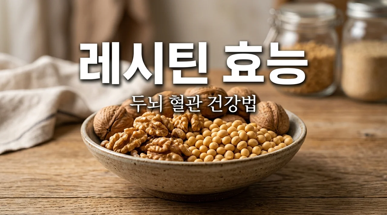 치매 예방 레시틴 효능, 두뇌 영양소와 혈관 건강의 비밀