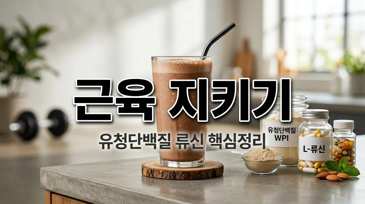 노화 근감소증 예방, 유청 단백질과 류신 제대로 먹는 법