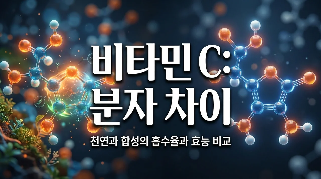 2026년형 리포좀 비타민C vs 일반 비타민C: 흡수율과 위장 장애 비교 분석