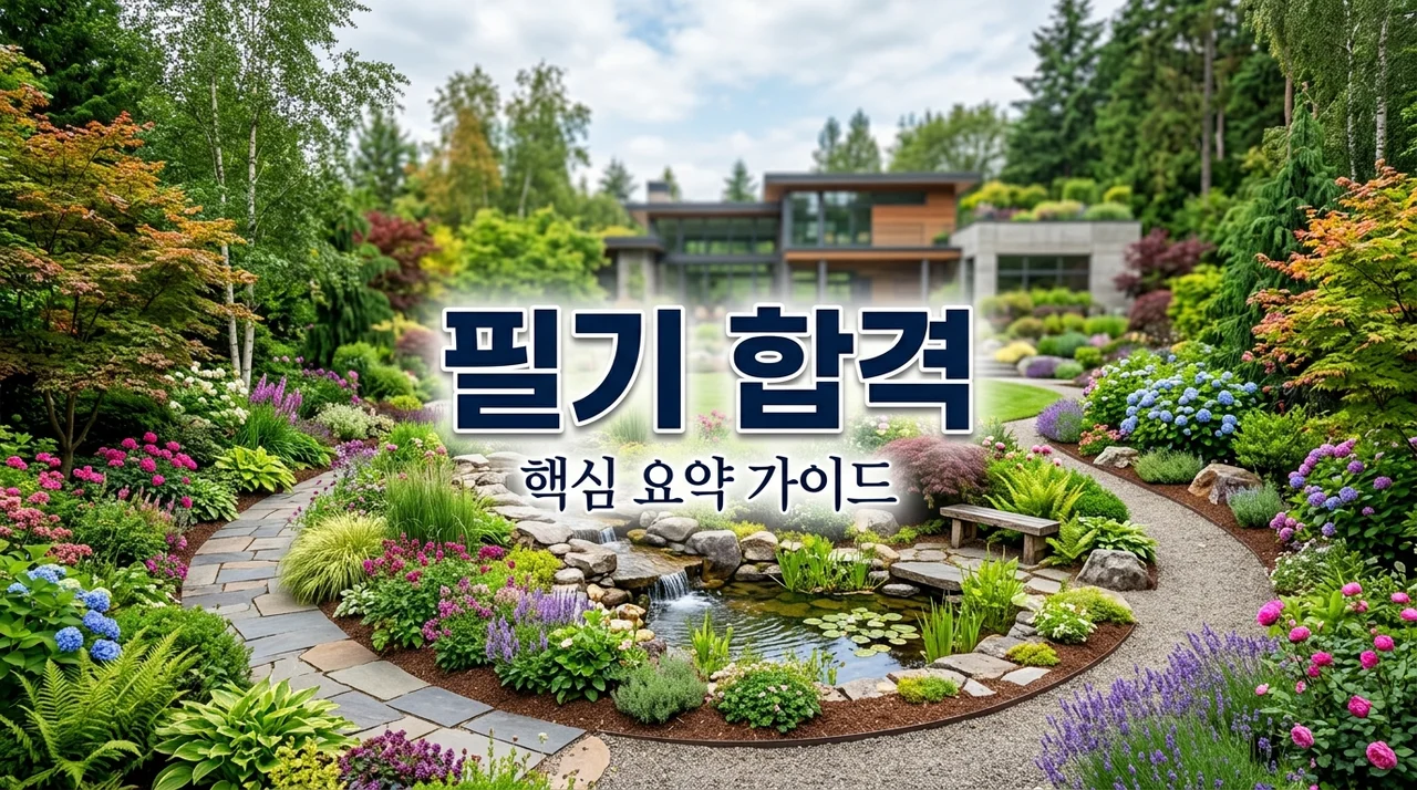 2026년 조경 기능사 필기 합격 비법, 자주 나오는 기출문제 핵심 요약