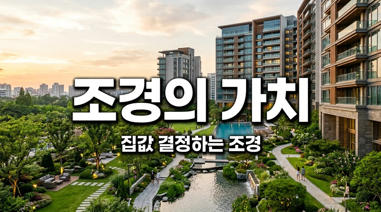 아파트 조경 특화 설계가 집값과 분양가에 미치는 강력한 영향