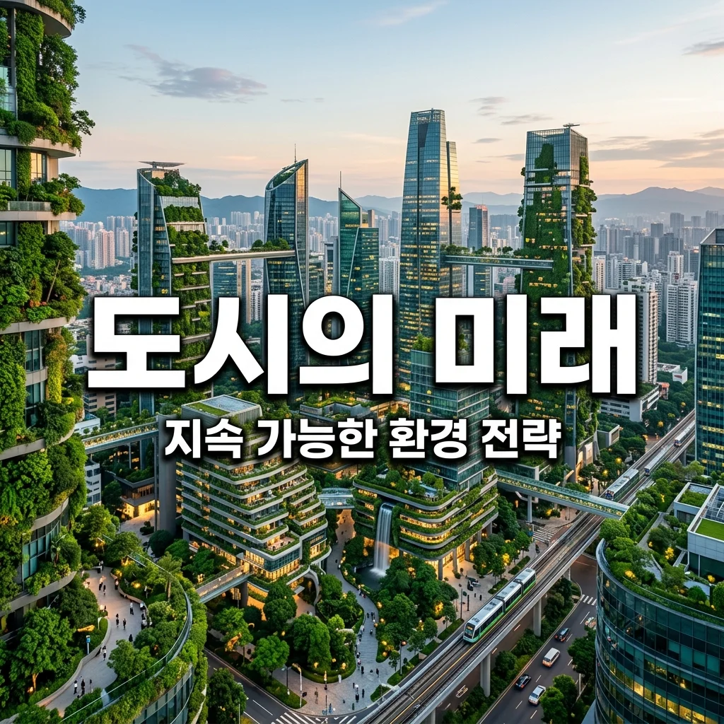 지속 가능한 도시 환경과 경제 정책: 조경 교수님이 제안하는 미래 전략
