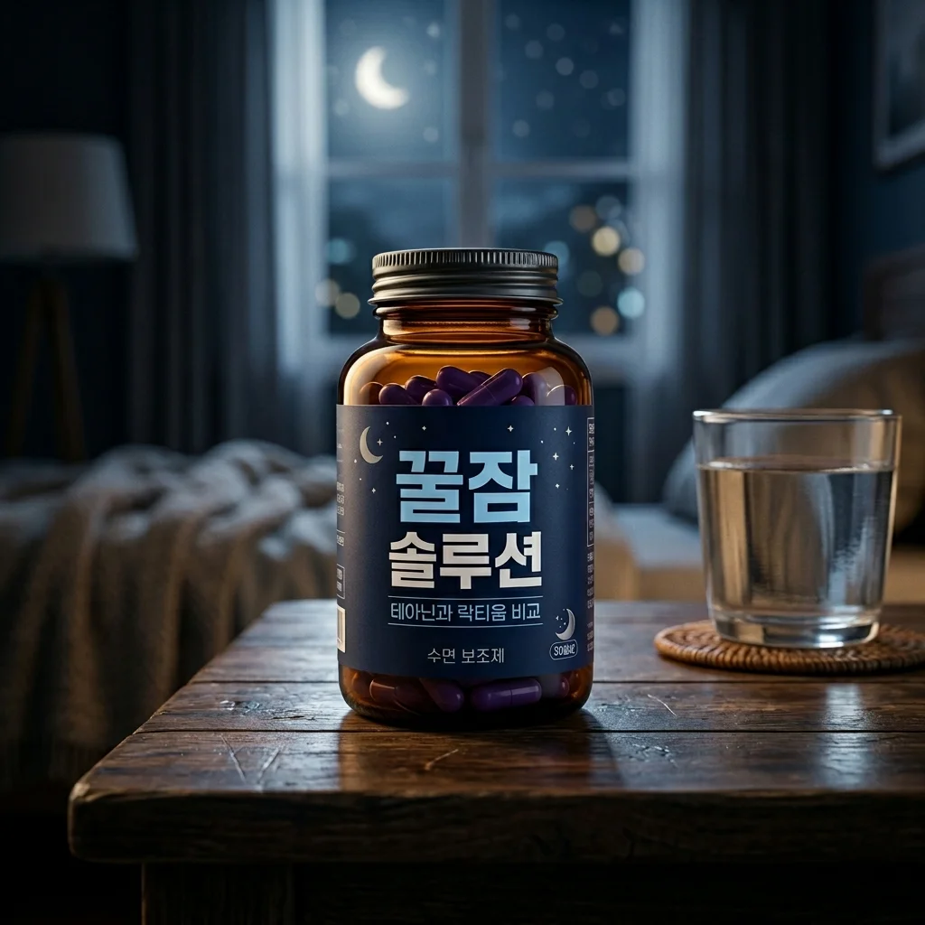 수면 유도 영양제 테아닌과 락티움, 스트레스성 불면증 해결법
