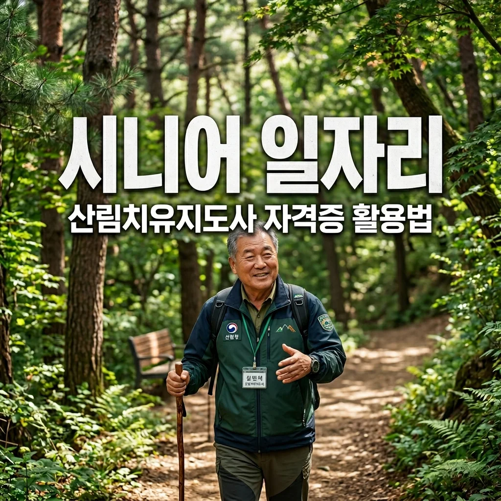산림치유지도사 자격증과 연계된 시니어 일자리 정책 총정리