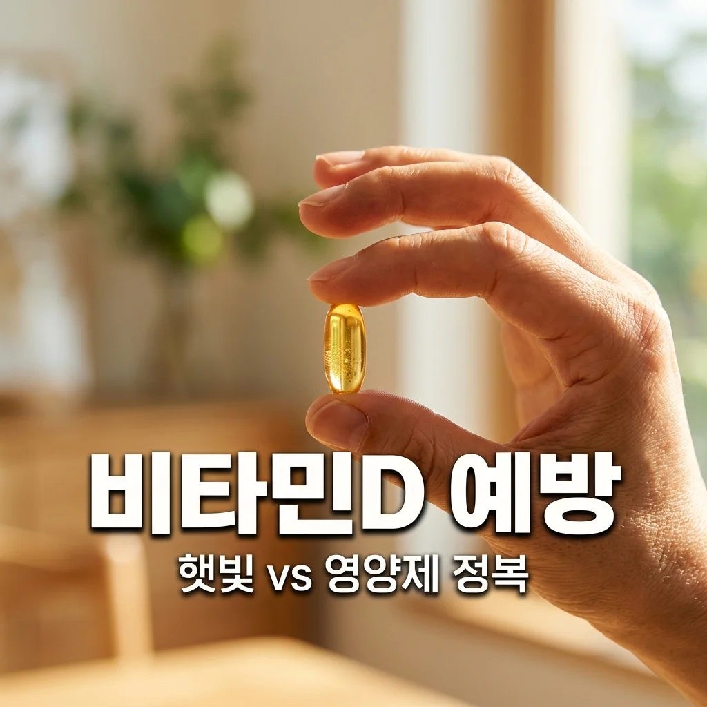 비타민D 결핍 예방: 하루 15분 햇빛 vs 2000IU 영양제 효과 비교
