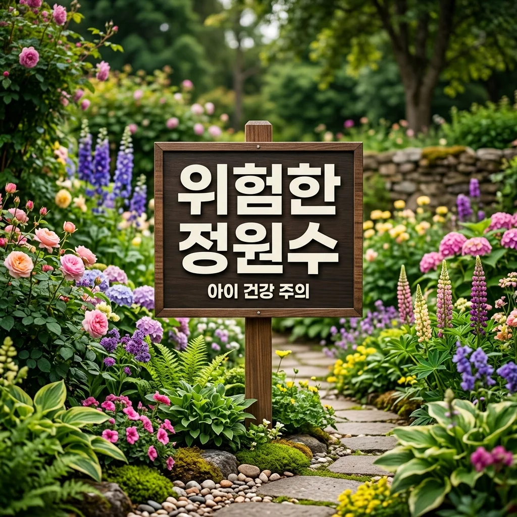 독성이 있어 아이들 정원에 심으면 안 되는 위험한 나무 리스트