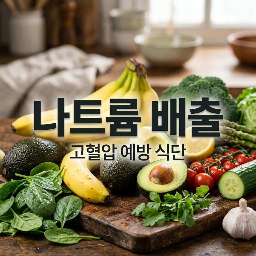 고혈압 예방, 나트륨 배출 돕는 칼륨 풍부한 음식 식단 가이드