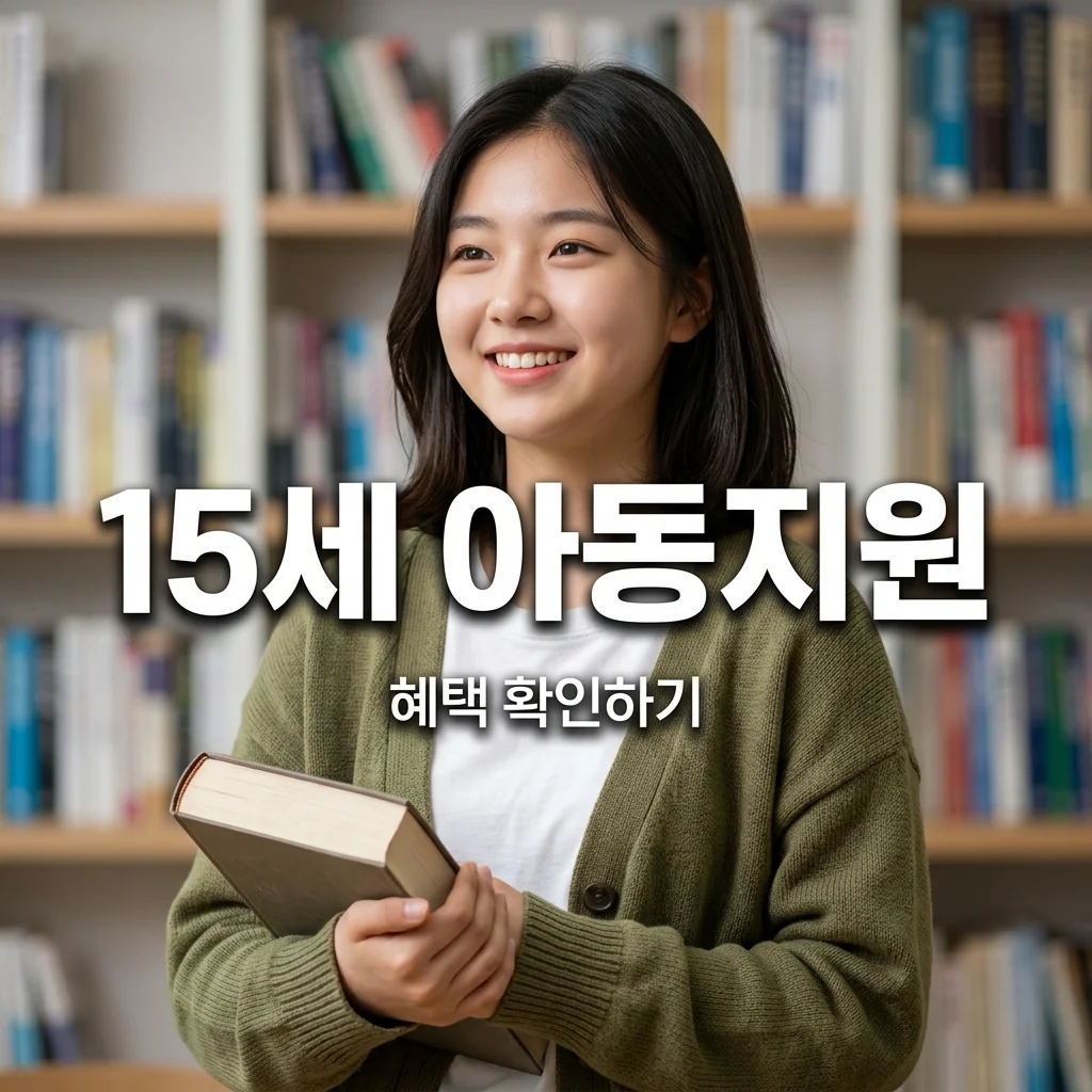 복지 15세까지 확대된 아동 지원 서비스, 중학생 자녀라면 꼭 확인하세요