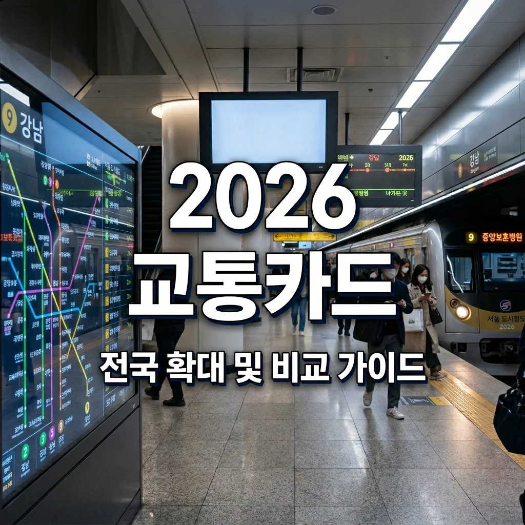 기후동행카드 2026 전국 확대 여부와 경기도 기후카드 비교