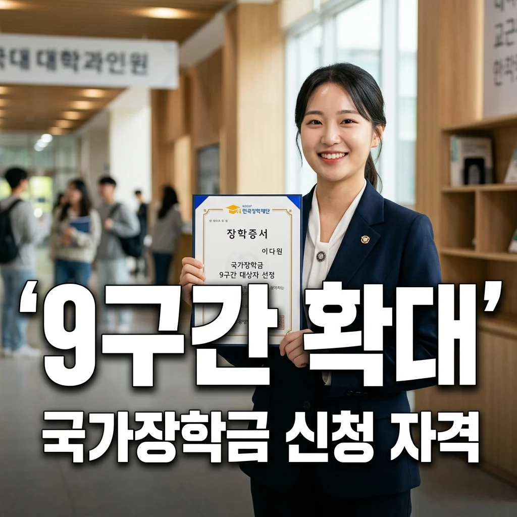2026년 국가장학금 9구간 확대, 신청 자격과 핵심 변경점 정리
