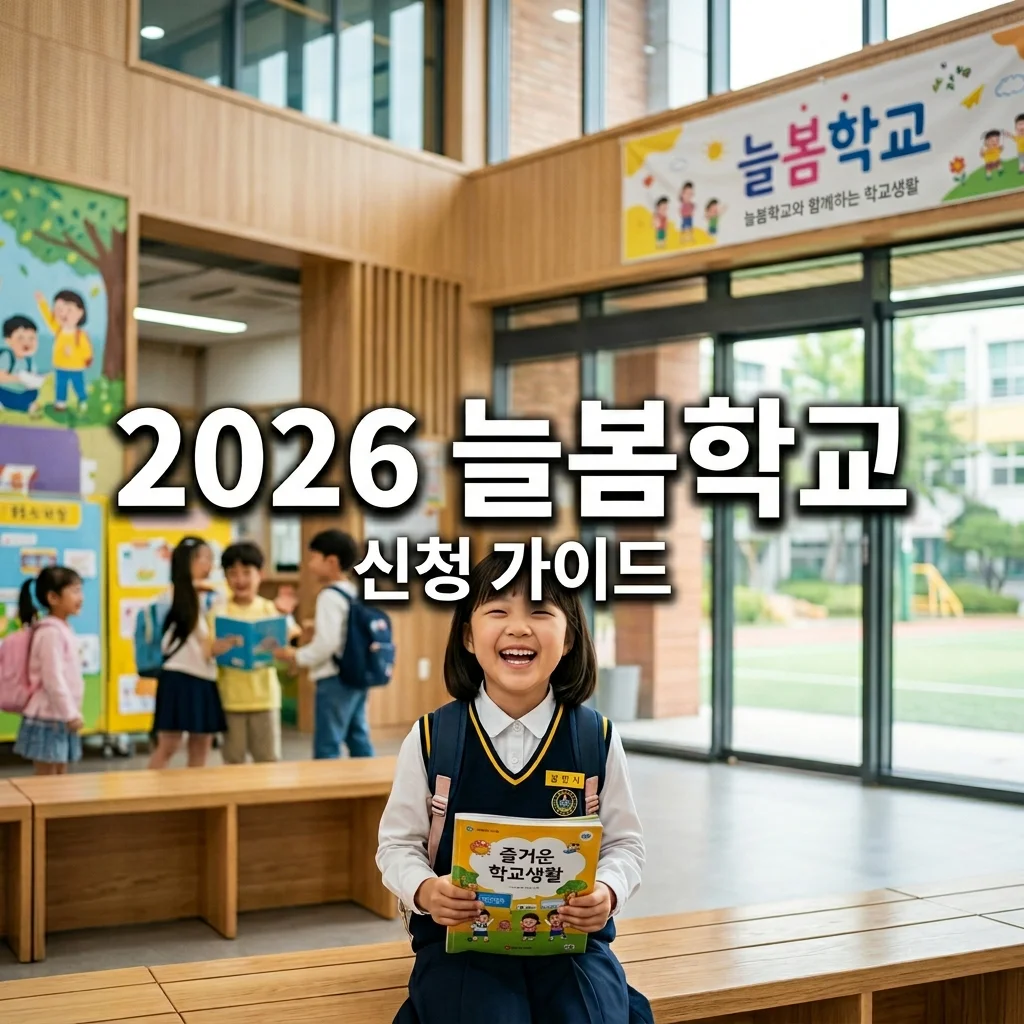 2026년 늘봄학교 전면 시행: 맞벌이 부부를 위한 방과후 돌봄 신청법
