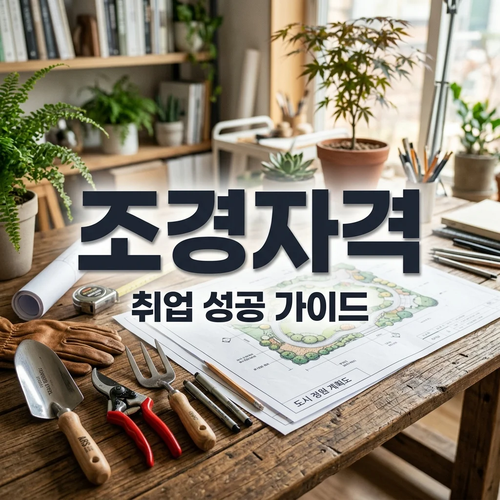 조경기사 vs 조경기능사 차이와 취업 유망 분야 완벽 정리