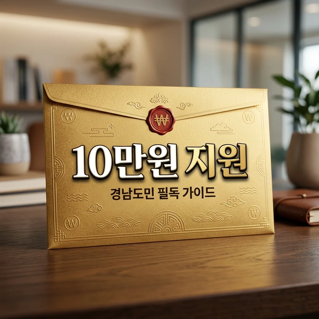 경남도민 1인당 10만원 생활지원금 신청방법 및 사용처 총정리