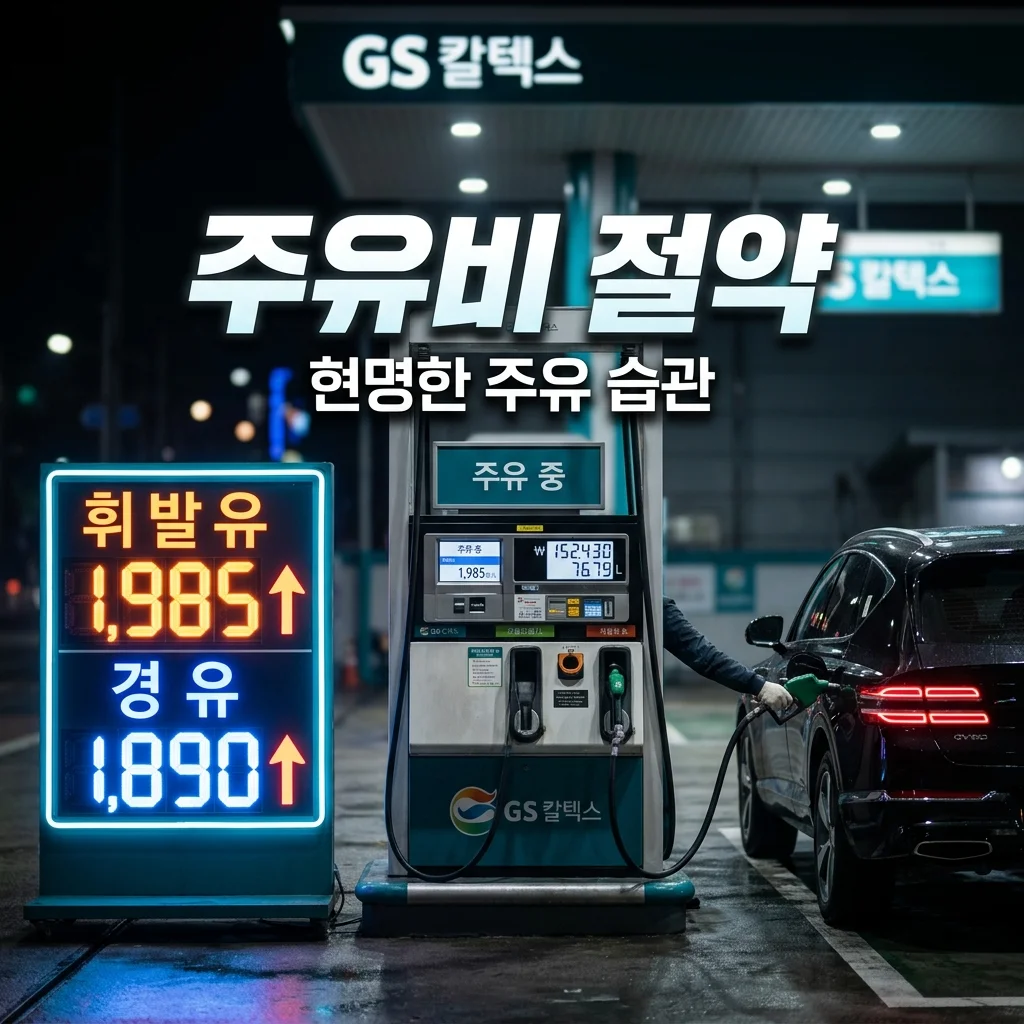 석유류 물가 21.9% 폭등? 주유비 아끼는 지역별 최저가 주유소 찾는 법