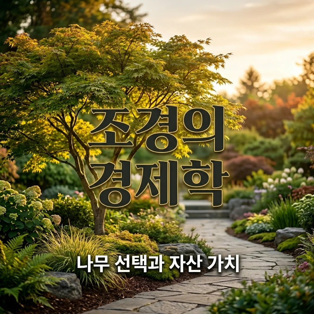 조경 경제: 관리가 편한 나무를 심어야 하는 확실한 경제적 이유