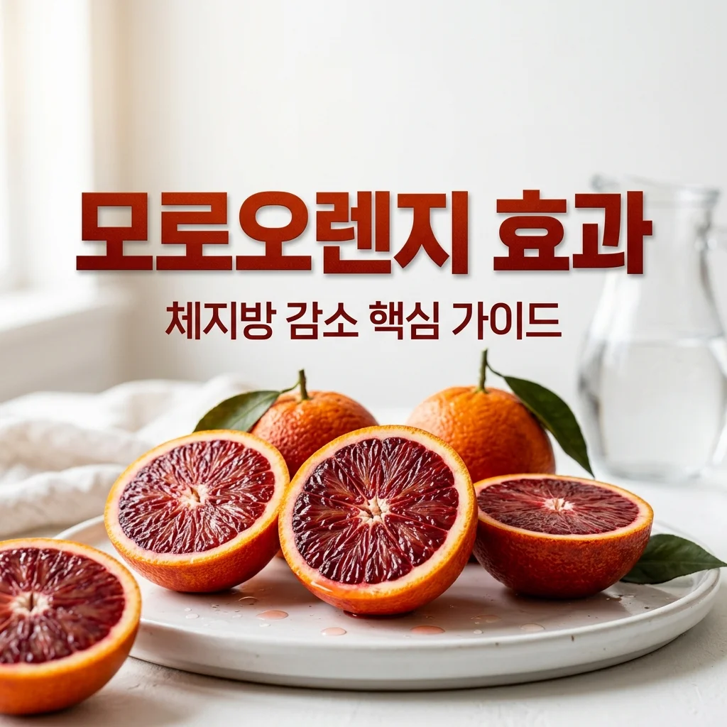 2026년 모로오렌지 다이어트 효능과 안토시아닌 함량 핵심 정리