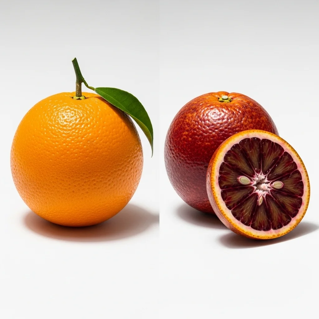 모로오렌지 vs 일반 오렌지, 무엇이 다를까요?