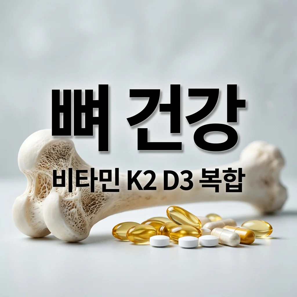 칼슘만 먹으면 키가 안 큰다? 뼈 성장을 완성하는 비타민 K2와 D3의 조화