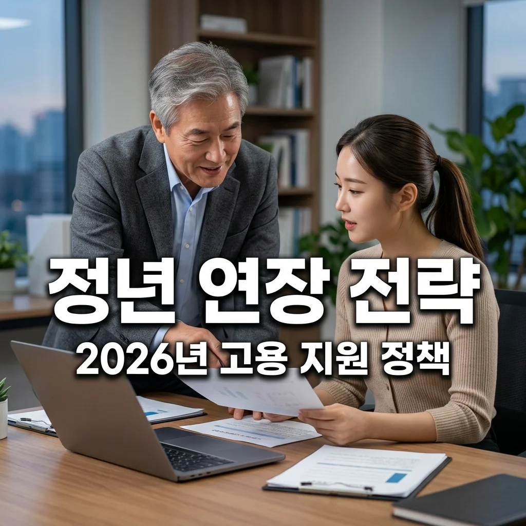 고령자 고용지원금 확대: 2026년 기업이 정년 연장을 선택하는 이유