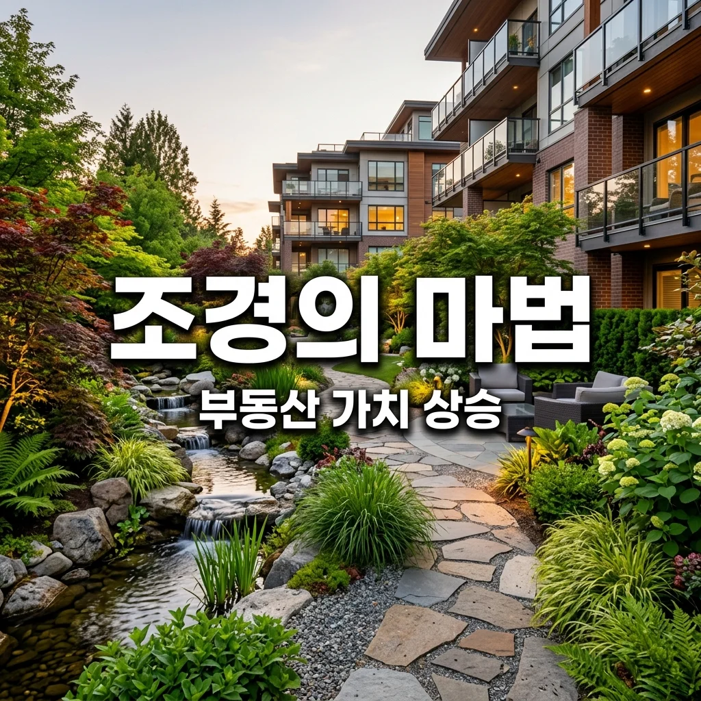 오래된 아파트 조경 리모델링, 부동산 가치를 높이는 비밀