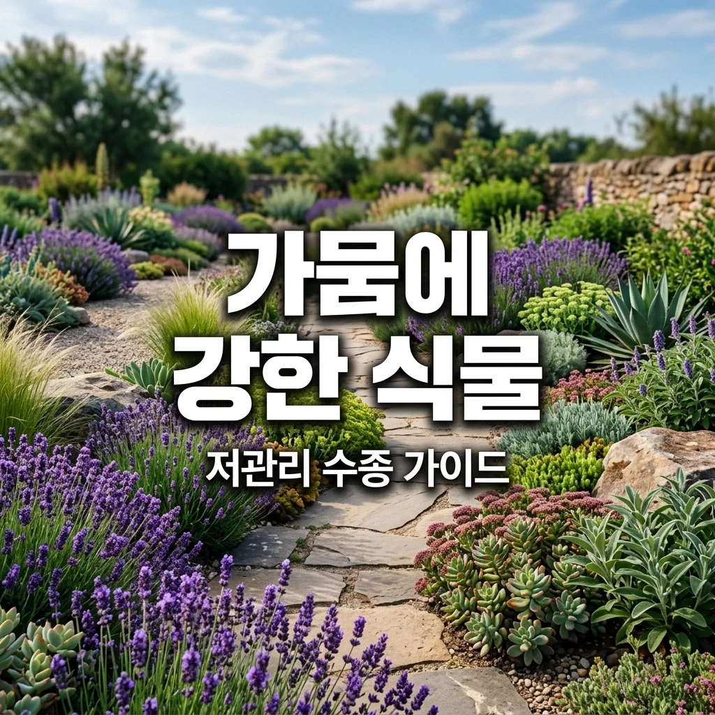 가뭄에 강한 조경 식물 리스트: 지구 온난화 대비 저관리 수종 선택 가이드