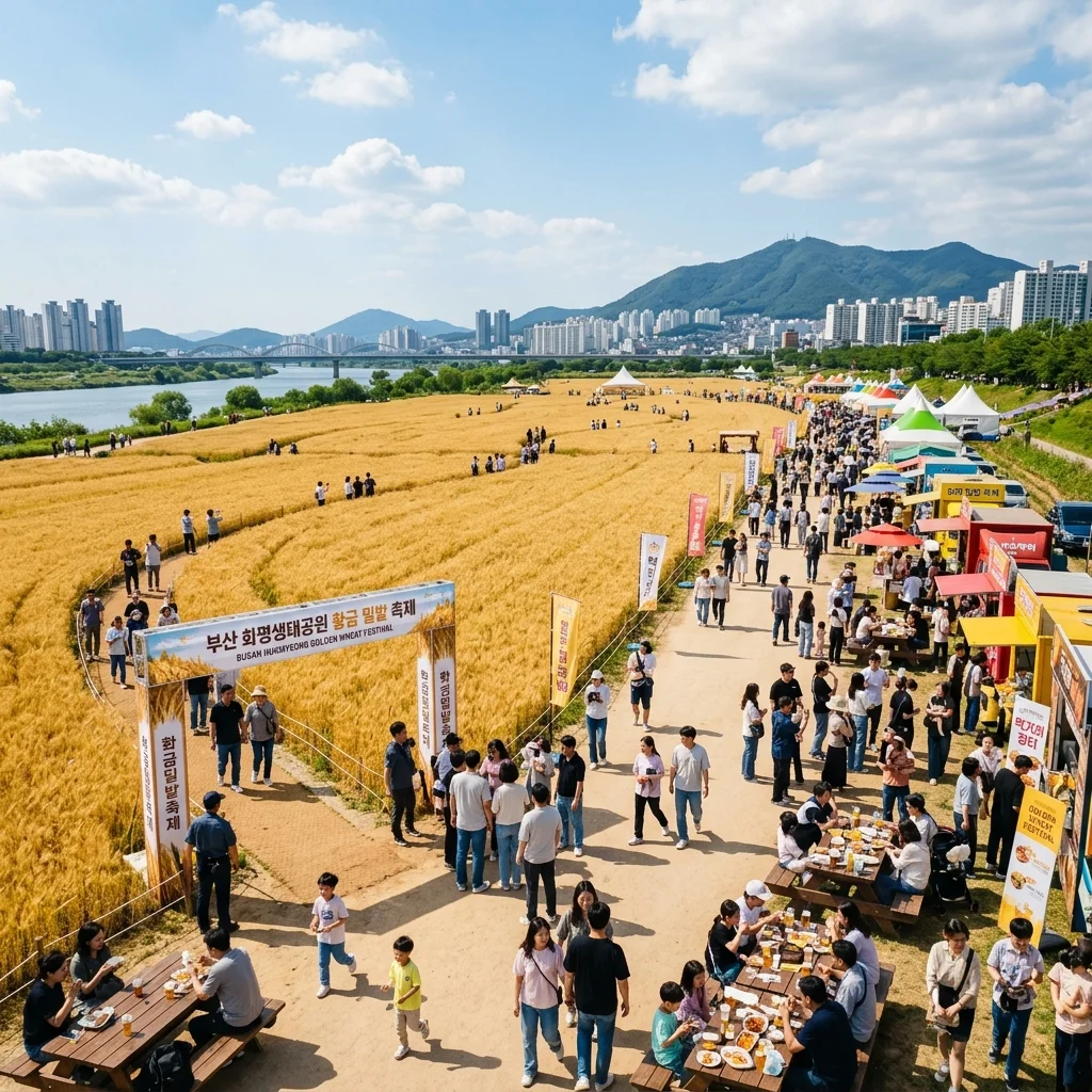 2026 부산 밀 페스티벌 화명생태공원 완벽 가이드: 주차와 꿀팁