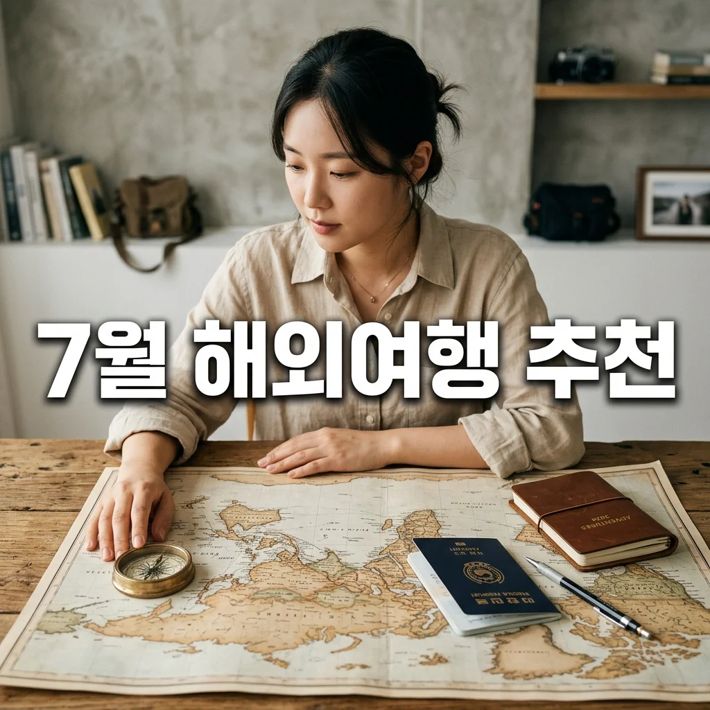 7월 해외여행 추천 BEST 4: 날씨와 취향별 완벽 가이드
